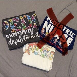 Pediatric Nurse T-Shirt Bundle (2 shirts)